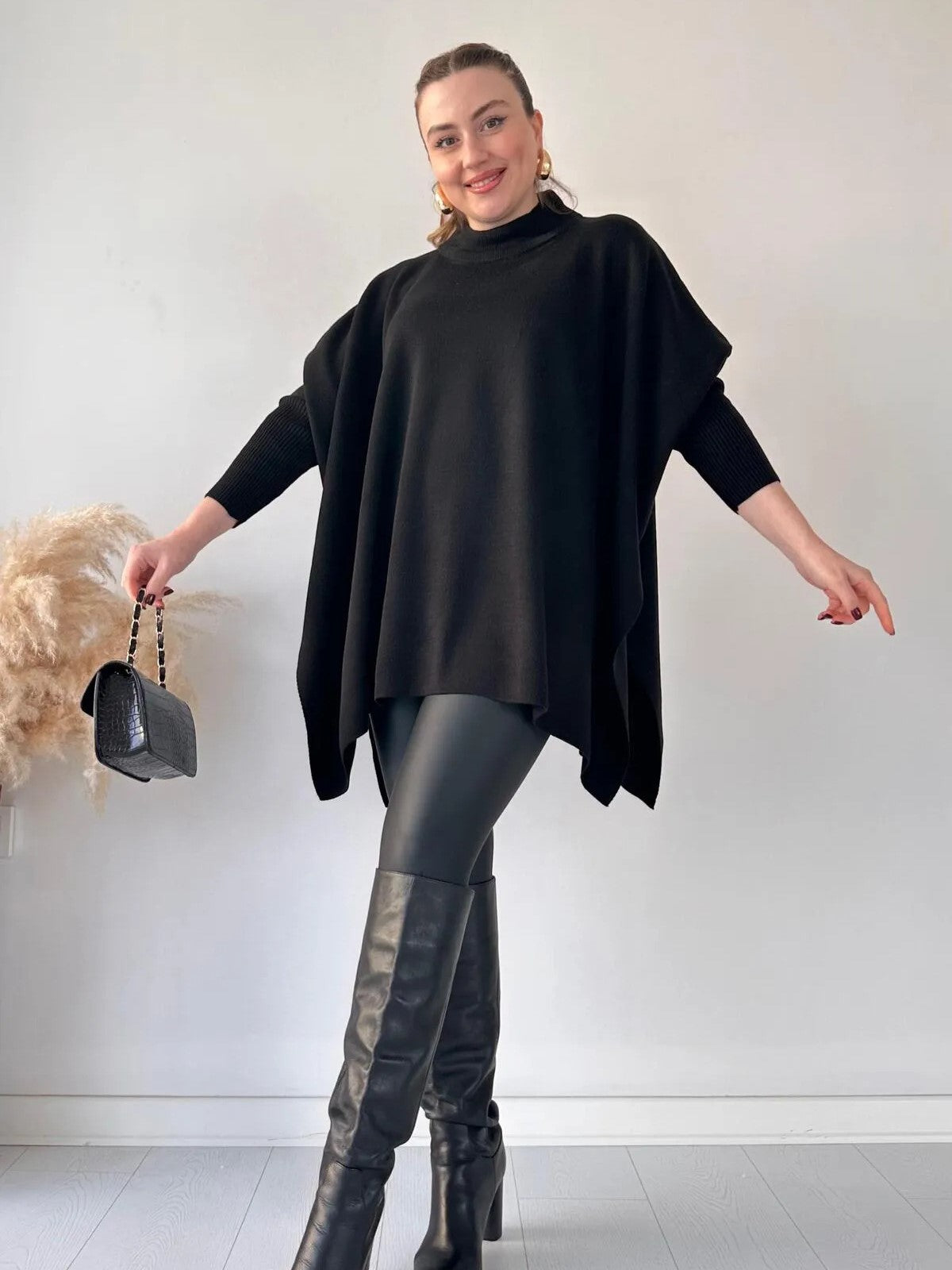 Stylish Turkish Winter Ponchos For Her.