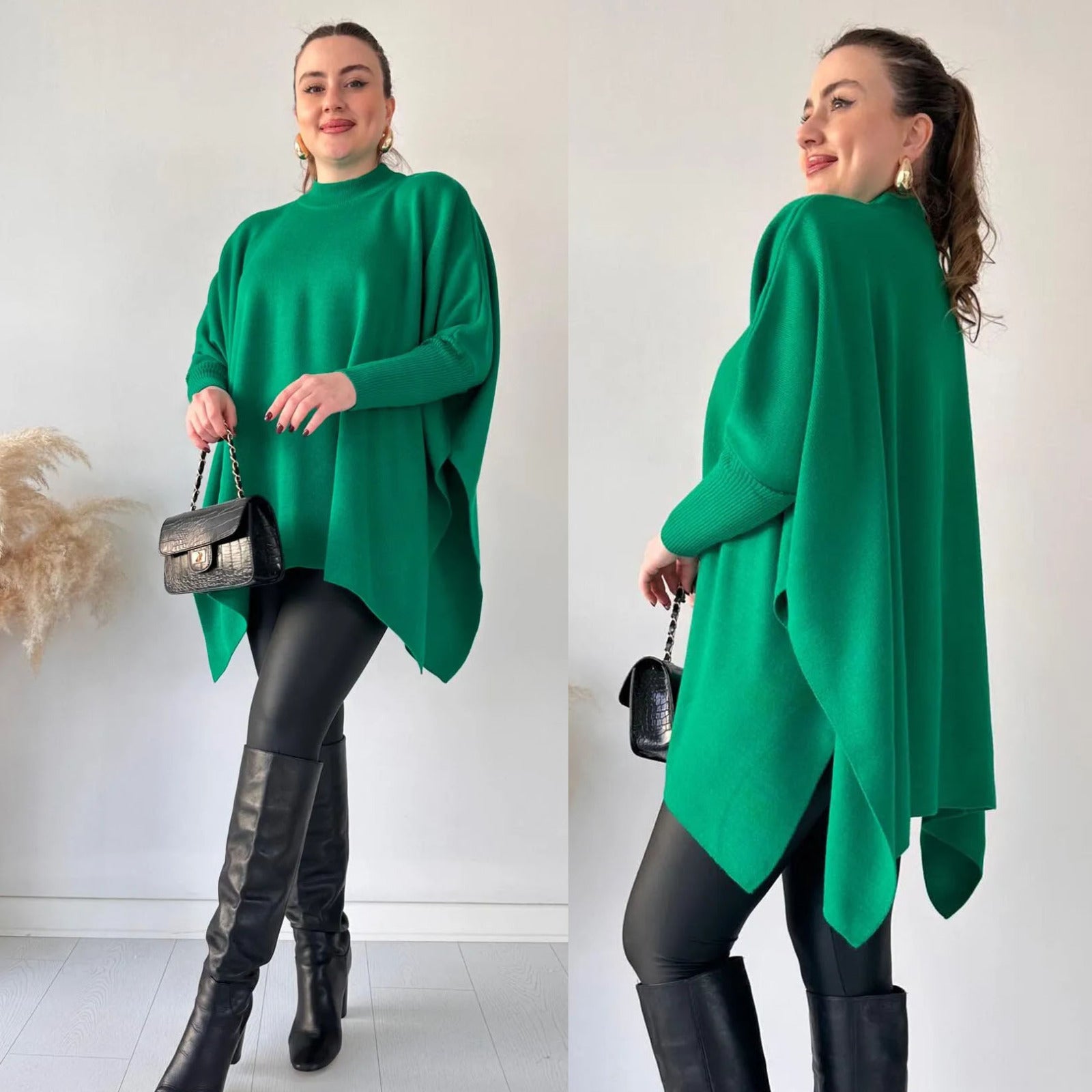 Stylish Turkish Winter Ponchos For Her.